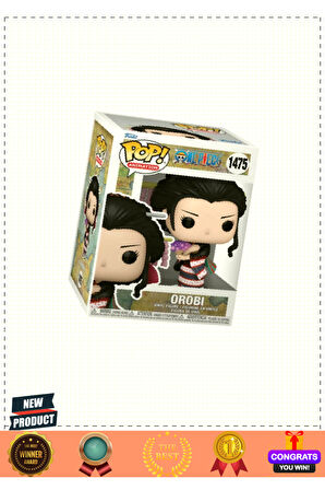 Funko Pop Animation One Piece Orobi (WANO) Kız Erkek Çocuk Oyuncakları Eğitici Oyuncaklar