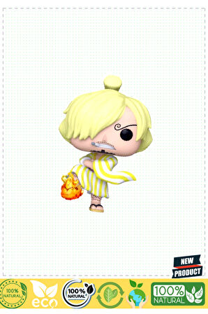 Funko Pop Animation One Piece Sangoro (WANO) Kız Erkek Çocuk Oyuncakları Eğitici Oyuncaklar