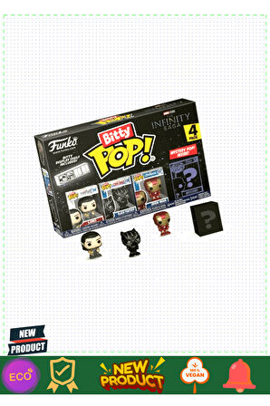 Funko Bitty Pop Figür Marveling Loki 4'lü Paket Kız Erkek Çocuk Oyuncakları Eğitici Oyuncakla