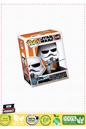 Funko Pop Figür Starr Warss Concept Series Stormtrooper Kız Erkek Çocuk Oyuncakları Eğitici