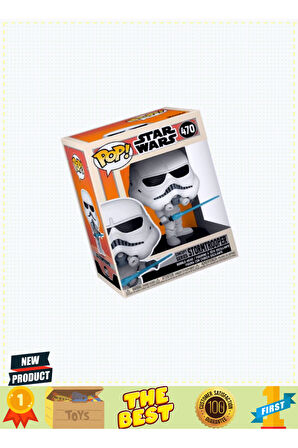 Funko Pop Figür Starr Warss Concept Series Stormtrooper Kız Erkek Çocuk Oyuncakları Eğitici