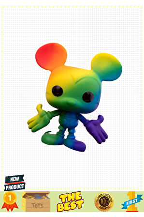 Funko POP Pride Mickey Mouse Bebek Oyuncak Çocuk Oyuncak Erkek Oyuncak