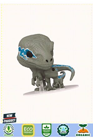 Funko Pop Movies Jurassicc Worlddd 3 Dominion Velociraptors Blue & Beta Kız Erkek Çocuk Oyunc