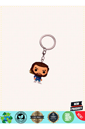 Funko Pop Anahtarlık Dc Aquaman 2 Aquaman Kız Erkek Çocuk Oyuncakları Eğitici Oyuncaklar