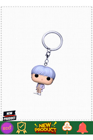 Funko Pop Anahtarlık Rocks Bts Suga Kız Erkek Çocuk Oyuncakları Eğitici Oyuncaklar