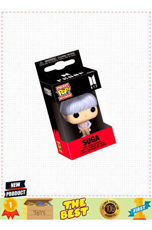 Funko Pop Anahtarlık Rocks Bts Suga Kız Erkek Çocuk Oyuncakları Eğitici Oyuncaklar