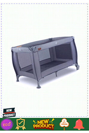 Babyhope Eco Play Oyun ParkıGri 70x110Cm Bebek Oyuncak Çocuk Oyuncak Erkek Oyuncak