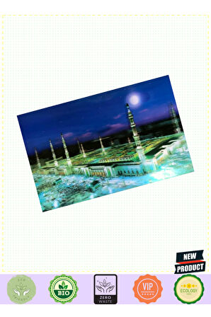 5d Elmas Boyama Ekstra Çözünürlüğe Sahip Medine Resmi Tablosu 40x60cm Kız Erkek Çocuk Oyuncak