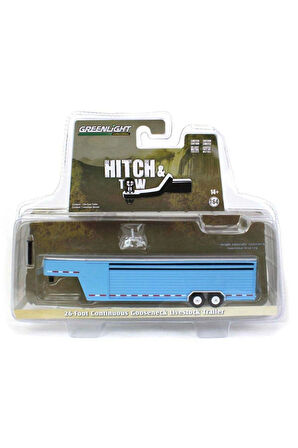 Greenlight 1:64 Hitch & Tow Trailers-26-foot Continuous Gooseneck 30422 Kız Erkek Çocuk Oyunc