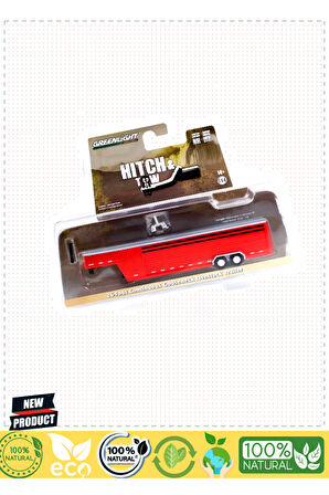Greenlight 1/64 Continuous Gooseneck Livestock Trailer Kız Erkek Çocuk Oyuncakları Eğitici Oy