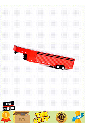 Greenlight 1/64 Continuous Gooseneck Livestock Trailer Kız Erkek Çocuk Oyuncakları Eğitici Oy