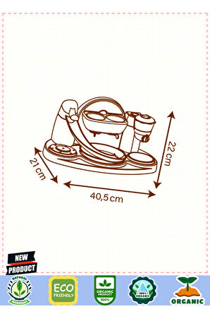 7600312115 Smoby Chef Cake Pops Fabrikası Oyun Seti Kız Erkek Çocuk Oyuncakları Eğitici Oyunc