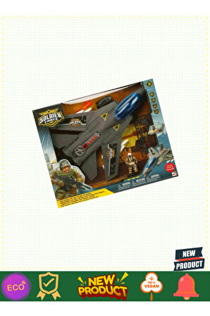45054 Sesli Ve Işıklı Soldier Force Air Hawk Attack Oyun Seti 2 Set Kız Erkek Çocuk Oyuncakları Eği
