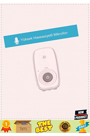 Motorolaaa Mbp24 Dect Dijital Bebek Telsizi Kız Erkek Çocuk Oyuncakları Eğitici Oyuncaklar
