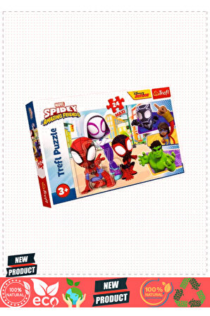 Puzzle-14348 Maxi Spidey And His 24 Parça Çocuk Puzzle -vardem Kız Erkek Çocuk Oyuncakları Eğ