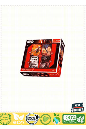 Trefl Puzzle Starr Warss Episode Vıı 4'lü 35 48 54 70 Parça Puzzle Kız Erkek Çocuk Oyunca
