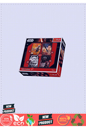 Trefl Puzzle Starr Warss Episode Vıı 4'lü 35 48 54 70 Parça Puzzle Kız Erkek Çocuk Oyunca