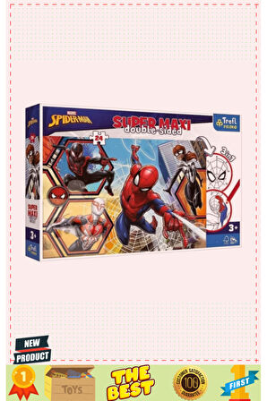 Puzzle-41006 Super Maxi Spidermaning 24 Parça Çocuk Puzzle Kız Erkek Çocuk Oyuncakları Eğitic