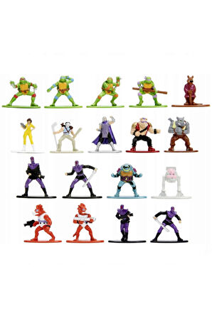 Jada Turtles Multi Pack Nano Figür Set 253285004 1 Adet Kız Erkek Çocuk Oyuncakları Eğitici Oyuncakl