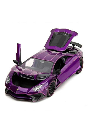 Jada 1:24 Pink Slips Lamborghini Aventador Sv Model Araba Kız Erkek Çocuk Oyuncakları Eğitici