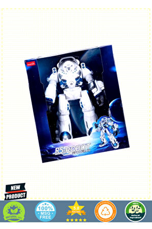 76900 Robot Spaceman Uzaktan Kumandalı Sesli Ve Işıklı Kız Erkek Çocuk Oyuncakları Eğitici Oy