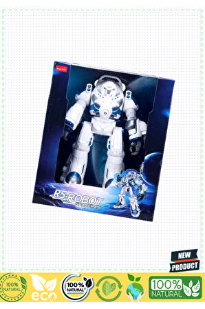 76900 Robot Spaceman Uzaktan Kumandalı Sesli Ve Işıklı Kız Erkek Çocuk Oyuncakları Eğitici Oy