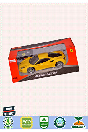 75600 1:14 Ferrari 488 Gtb Uzaktan Kumandalı Işıklı Araba Kız Erkek Çocuk Oyuncakları Eğitici