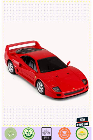 78800 1:24 Uzaktan Kumandalı Ferrari F40 Araba 19cm Kız Erkek Çocuk Oyuncakları Eğitici Oyunc
