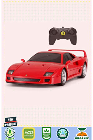 78800 1:24 Uzaktan Kumandalı Ferrari F40 Araba 19cm Kız Erkek Çocuk Oyuncakları Eğitici Oyunc