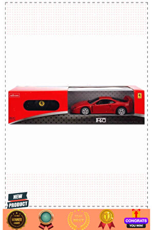 78800 1:24 Uzaktan Kumandalı Ferrari F40 Araba 19cm Kız Erkek Çocuk Oyuncakları Eğitici Oyunc