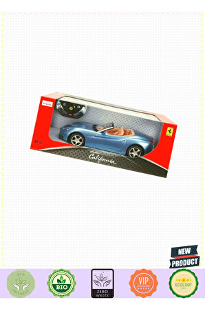 47200 1:12 Ferrari California Uzaktan Kumandalı Işıklı Araba Kız Erkek Çocuk Oyuncakları Eğit