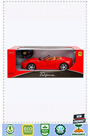 47200 1:12 Ferrari California Uzaktan Kumandalı Işıklı Araba Kız Erkek Çocuk Oyuncakları Eğit