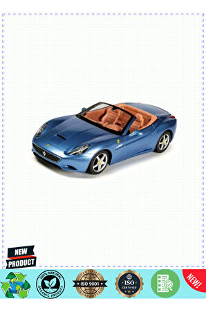 47200 1:12 Ferrari California Uzaktan Kumandalı Işıklı Araba Kız Erkek Çocuk Oyuncakları Eğit