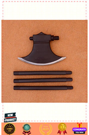 Siyah Renk Halloween Cadılar Bayramı Balta 100cm Kız Erkek Çocuk Oyuncakları Eğitici Oyuncakl