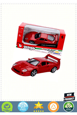 Bburagoo 1:43 Ferrari Model Araçlar Kız Erkek Çocuk Oyuncakları Eğitici Oyuncaklar
