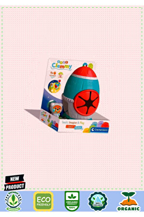 17806 Soft Clemmy-yumuşak Blok Duyusal Roket-5 Parça 10-36 Ay Kız Erkek Çocuk Oyuncakları Eği