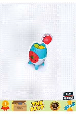 17806 Soft Clemmy-yumuşak Blok Duyusal Roket-5 Parça 10-36 Ay Kız Erkek Çocuk Oyuncakları Eği