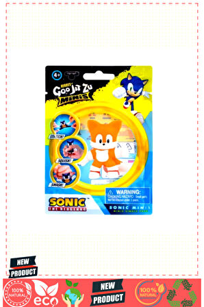 Gjn01000 Goojitsu Sonic Minis Tekli Figür Kız Erkek Çocuk Oyuncakları Eğitici Oyuncaklar