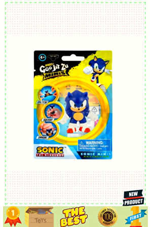 Gjn01000 Goojitsu Sonic Minis Tekli Figür Kız Erkek Çocuk Oyuncakları Eğitici Oyuncaklar