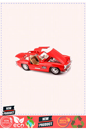 Bburagoo 1:24 Mersedes Benz 300sl 1954 Model Araba Kız Erkek Çocuk Oyuncakları Eğitici Oyunca