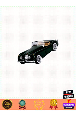 Bburagoo 1:24 Jaguar Xk 120 Roadster Model Araba Kız Erkek Çocuk Oyuncakları Eğitici Oyuncakl