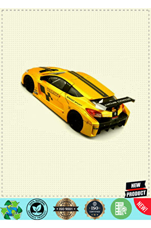 Bburagoo 1:24 Renault Megane Trophy Model Araba Kız Erkek Çocuk Oyuncakları Eğitici Oyuncakla