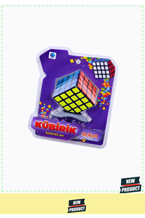 Kübirik Zeka Küpü 4x4x4 / 8 Yaş Kız Erkek Çocuk Oyuncakları Eğitici Oyuncaklar