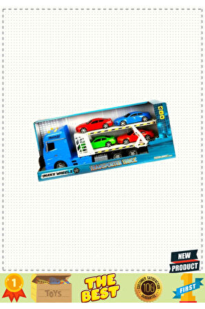 2326 1:24 Maxxxx Wheessss Sesli Ve Işıklı 2 Katlı Transporter Tır 44cm Kız Erkek Çocuk Oyunca