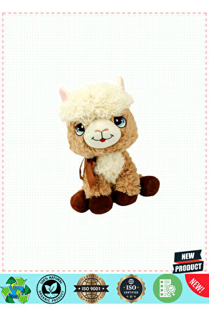 3188 Peluş Lama 35cm Kız Erkek Çocuk Oyuncakları Eğitici Oyuncaklar