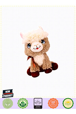 3188 Peluş Lama 35cm Kız Erkek Çocuk Oyuncakları Eğitici Oyuncaklar