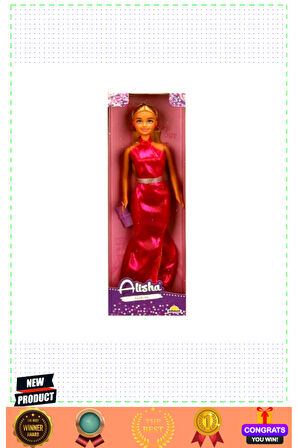 3394 Minik Alisha Gece Elbiseli Bebek Set 2asortiiilikız Erkek Çocuk Oyuncakları