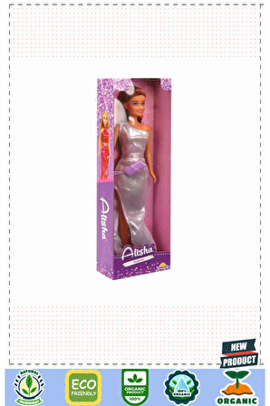 3394 Minik Alisha Gece Elbiseli Bebek Set 2asortiiilikız Erkek Çocuk Oyuncakları