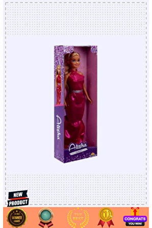 3394 Minik Alisha Gece Elbiseli Bebek Set 2asortiiilikız Erkek Çocuk Oyuncakları