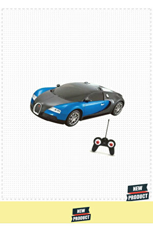3943 Kumandalı Şarjlı Işıklı Bugatti Araba 1:24 Kız Erkek Çocuk Oyuncakları Eğitici Oyuncakla